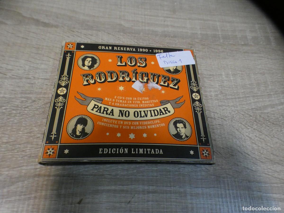 Music CDs: ARKANSAS1980 CD BUEN ESTADO LOS RODRIGUEZ PARA NO OLVIDAR FALTA 1 DISCO