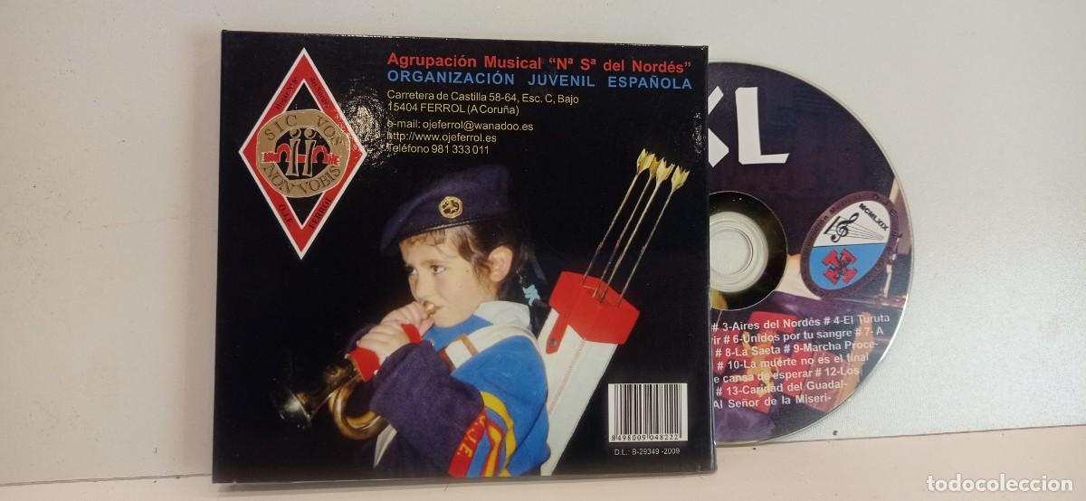 CD de M&uacute;sica: AGRUPACION ESPA&Ntilde;OLA NUESTRA SE&Ntilde;ORA DE NORDES,OJE,FALANGE,F.J.-CD,HIMNO,MARCHA,M&Uacute;SICA
