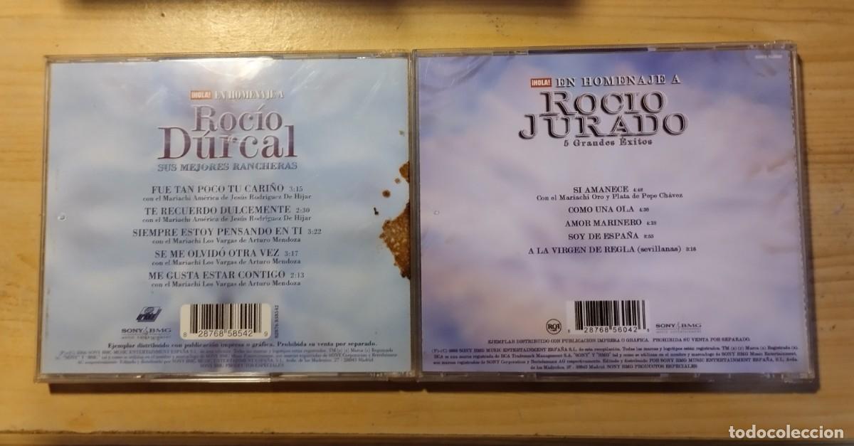 CDs de m&uacute;sica: ROC&Iacute;O DURCAL + ROC&Iacute;O JURADO: Grandes &eacute;xitos. 2 CD. - Foto 2