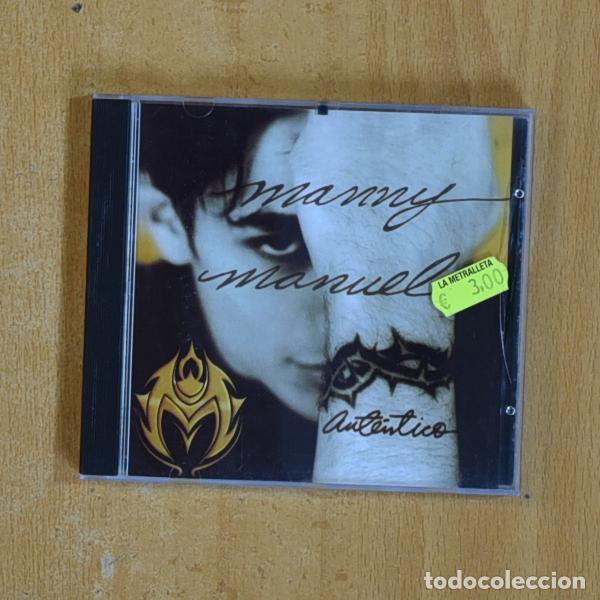 CDs de m&uacute;sica: MANNY MANUEL - AUTENTICO - CD - Foto 1