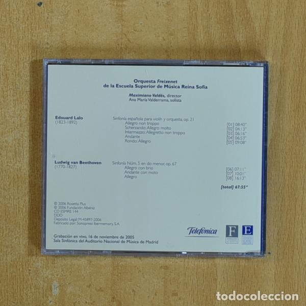 CDs de m&uacute;sica: BEETHOVEN - CONCIERTO CATEDRA TELEFONICA - CD - Foto 2
