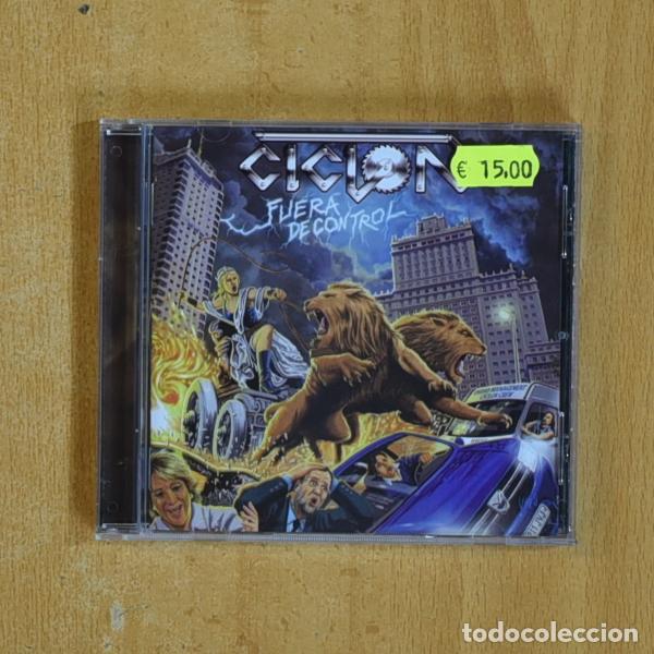 CDs de m&uacute;sica: CICLON - FUERA DE CONTROL - CD - Foto 1