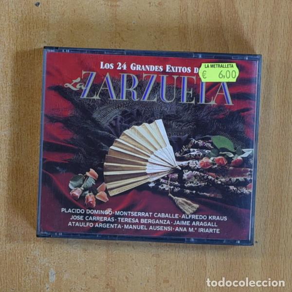 CDs de m&uacute;sica: VARIOS - LOS 24 GRANDES EXITOS DE LA ZARZUELA - CD - Foto 1