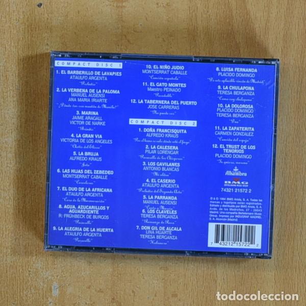 CDs de m&uacute;sica: VARIOS - 24 GRANDES EXITOS DE ZARZUELA - CD - Foto 2
