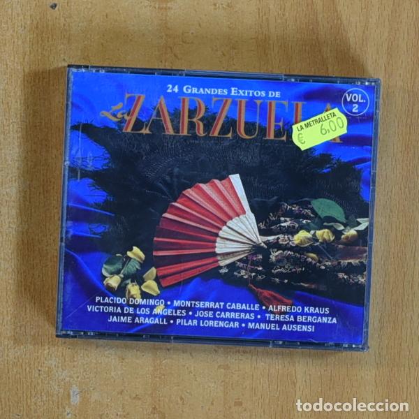 CDs de m&uacute;sica: VARIOS - 24 GRANDES EXITOS DE ZARZUELA - CD - Foto 1