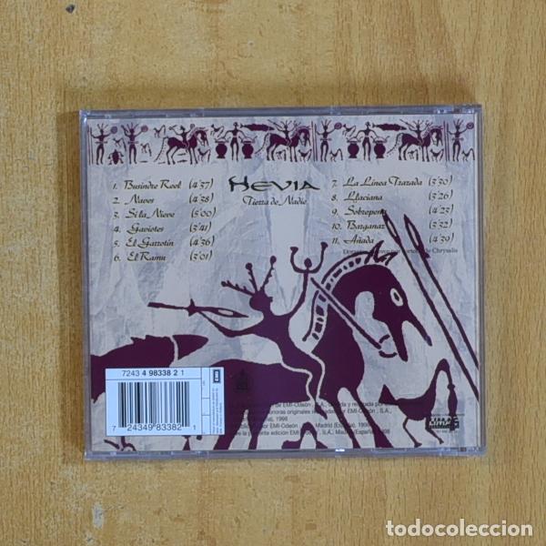 CDs de m&uacute;sica: HEVIA - TIERRA DE NADIE - CD - Foto 2