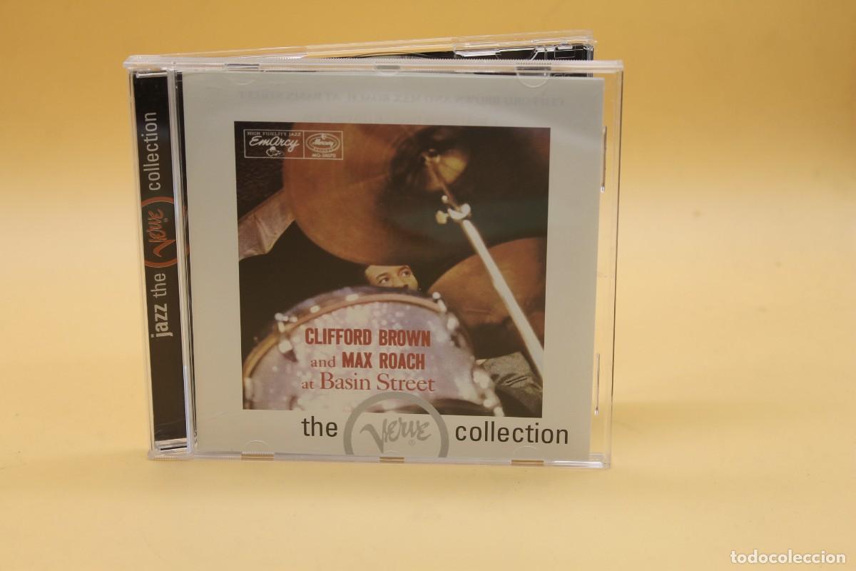 CDs de m&uacute;sica: CLIFFORD BROWN & MAX ROACH AT BASIN STREET CD - Foto 1