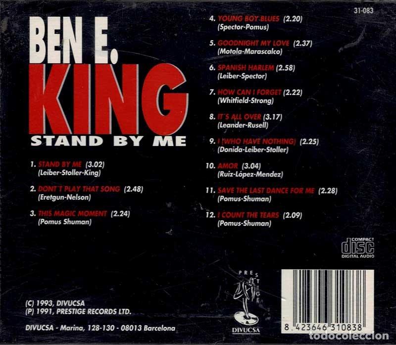 CDs de m&uacute;sica: Ben E. King - Stand By Me. CD - Foto 2