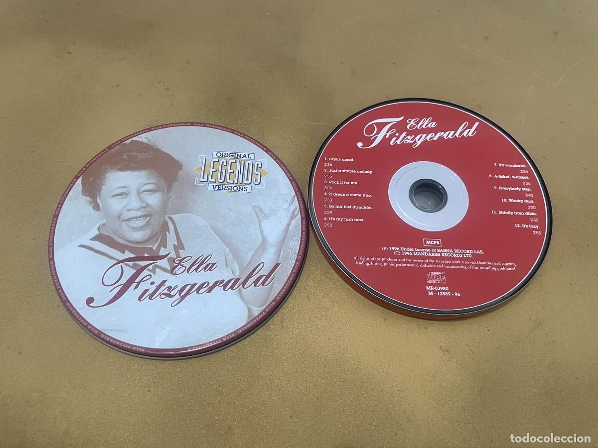 CDs de m&uacute;sica: CD ELLA FITZGERLD ORIGINAL LEGENDS VERSIONS - Foto 3