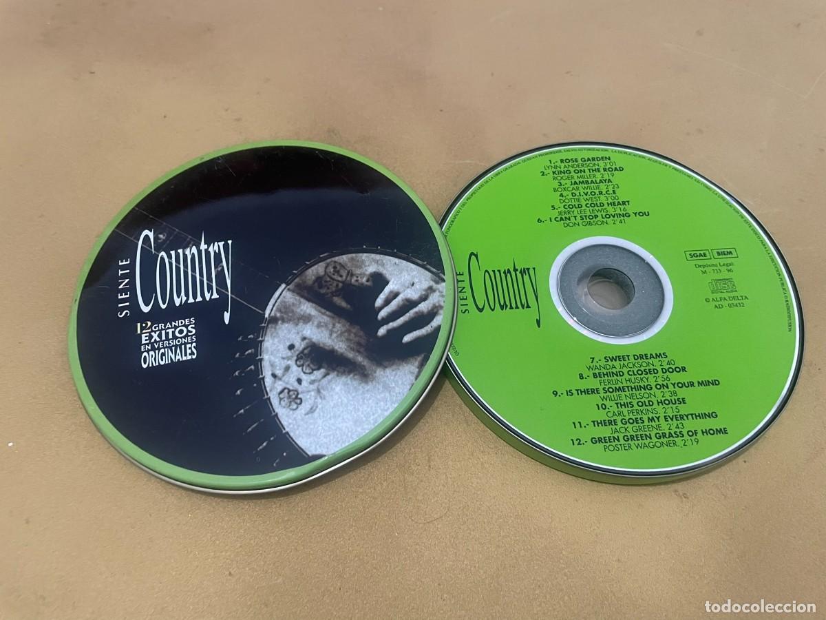 CDs de m&uacute;sica: CD SIENTE COUNTRY ORIGINAL LEGENDS VERSIONS - Foto 2
