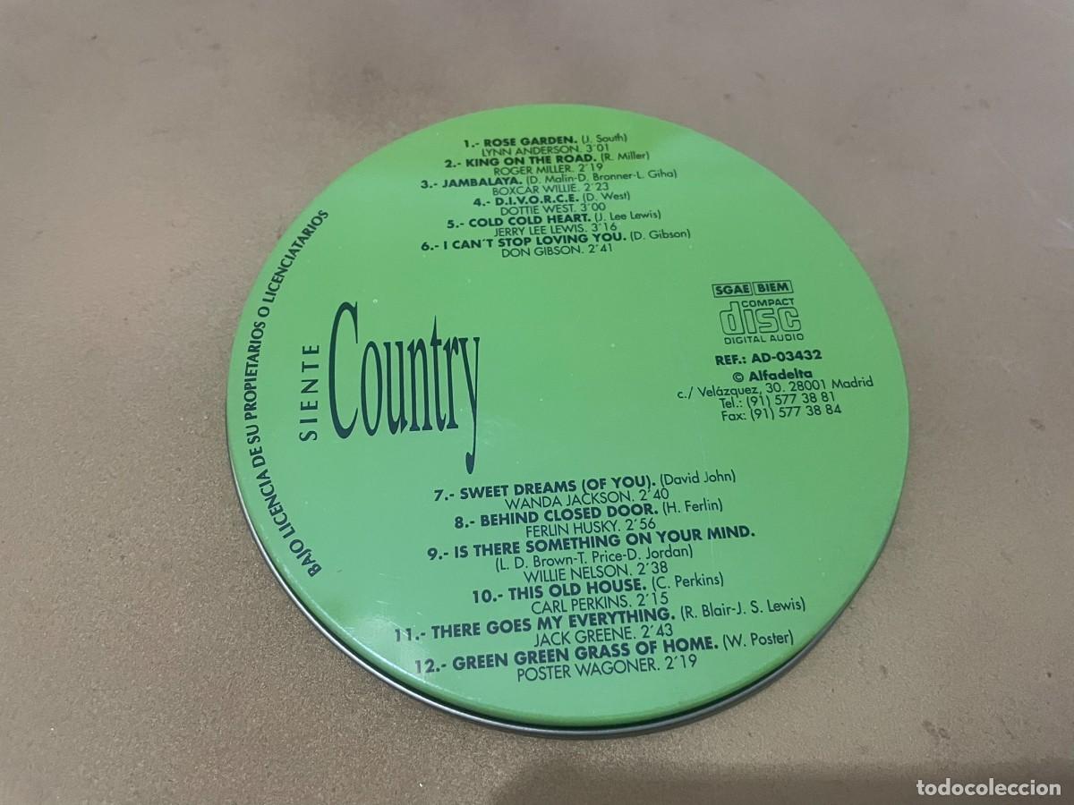CDs de m&uacute;sica: CD SIENTE COUNTRY ORIGINAL LEGENDS VERSIONS - Foto 3