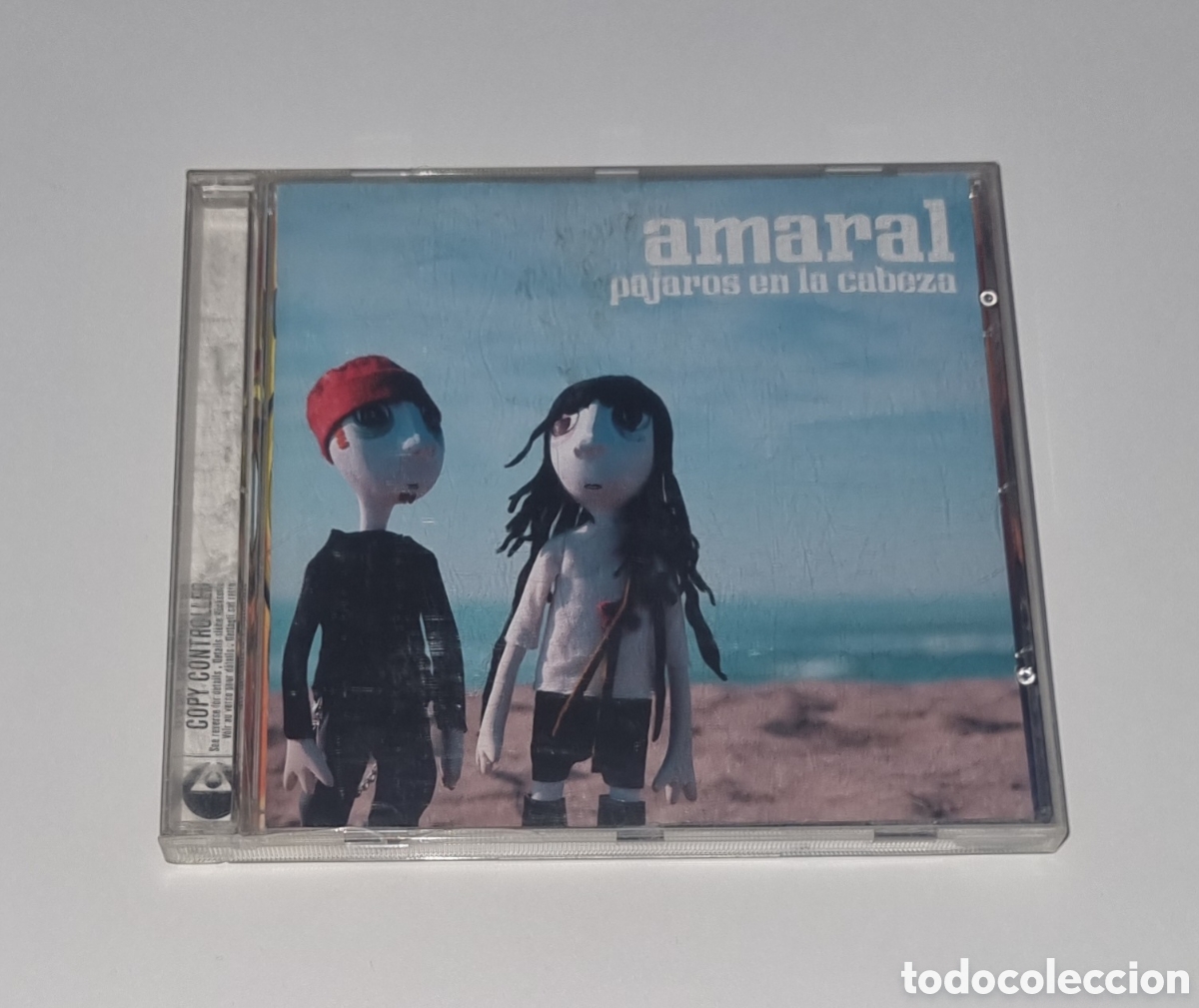 CDs de m&uacute;sica: AMARAL / CD 2005 / P&Aacute;JAROS EN LA CABEZA - Foto 1