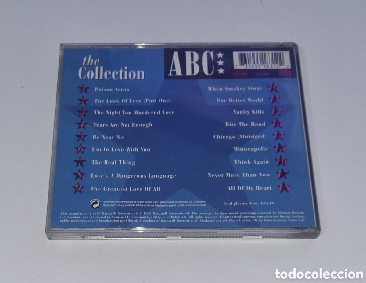 CDs de m&uacute;sica: ABC / CD 1996 UK / THE COLLECTION - Foto 3