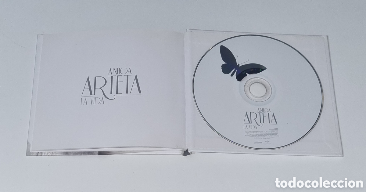 CDs de m&uacute;sica: AINHOA ARTETA / CD 2009 / LA VIDA - Foto 2