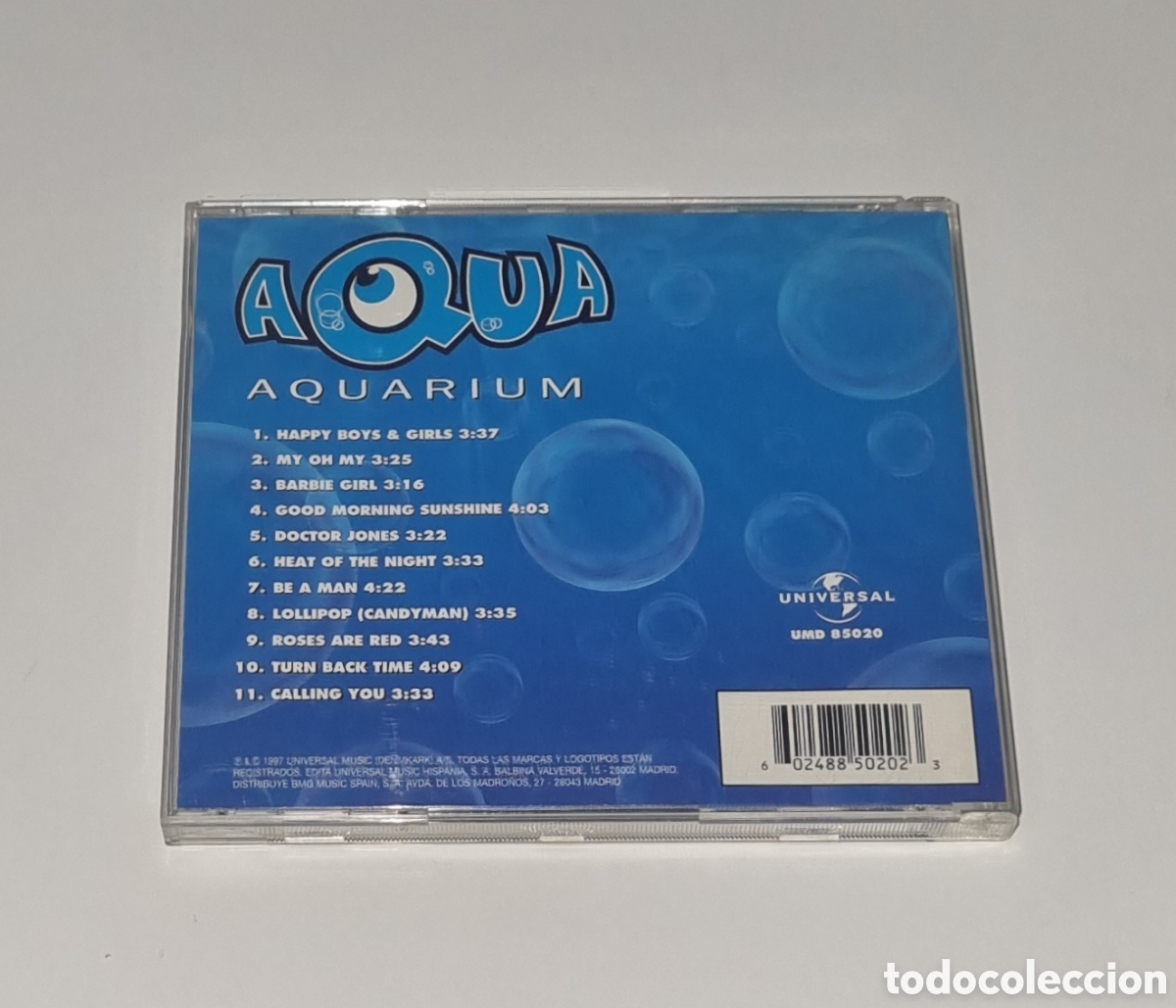 CDs de m&uacute;sica: AQUA / CD 1997 / AQUARIUM - Foto 3