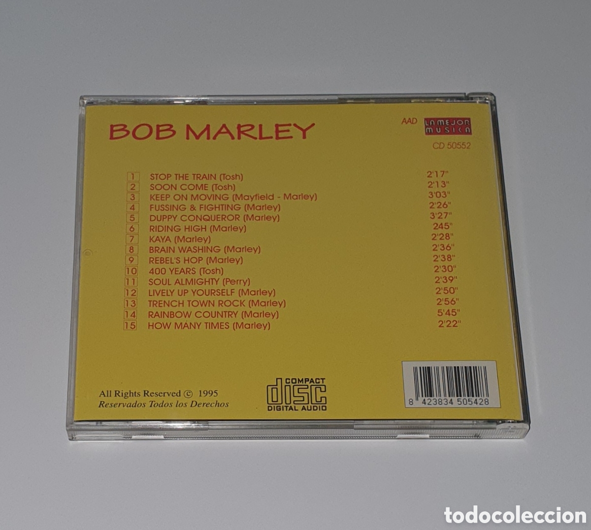 CDs de m&uacute;sica: BOB MARLEY / CD / RECOPILATORIO - Foto 3