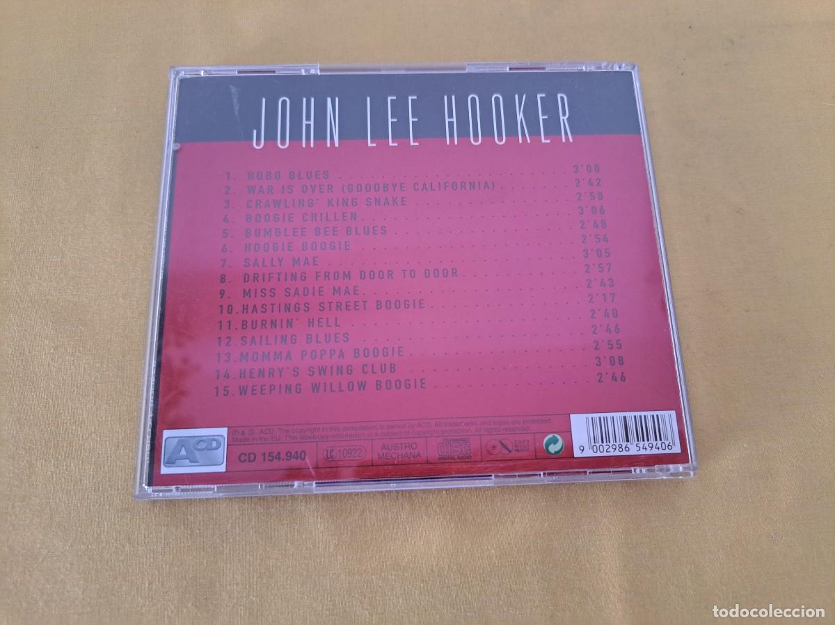 CDs de m&uacute;sica: JOHN LEE HOOKER - HOBO BLUES - ACD - CD - Foto 3