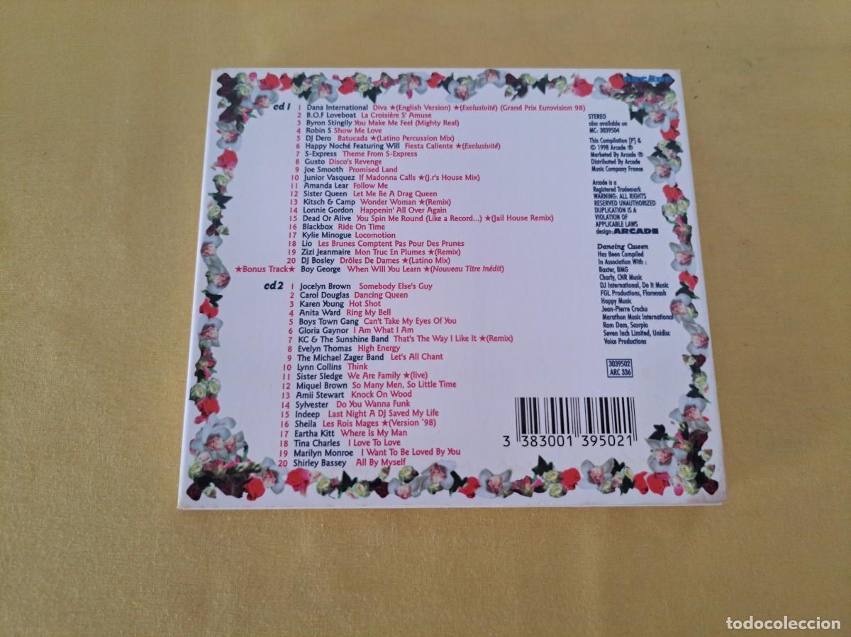 CDs de m&uacute;sica: DANCING QUEEN - 2 CDS COMPILATION - ARCADE 1998 - CD - Foto 4