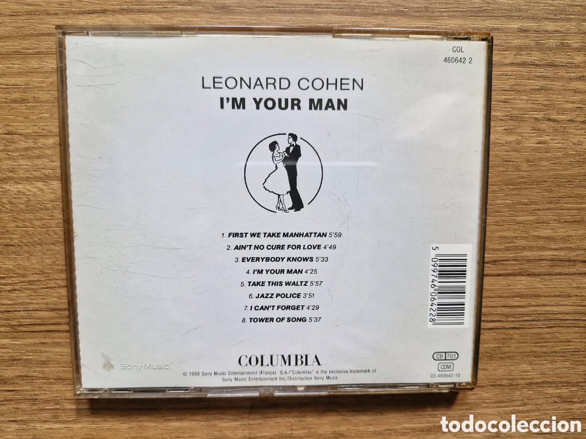 CDs de m&uacute;sica: IM YOUR MAN - Leonard Cohen - Foto 3