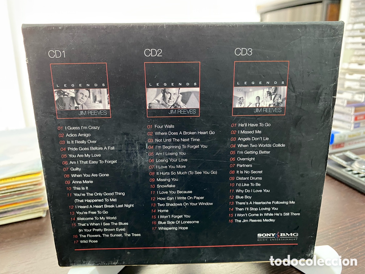 CDs de m&uacute;sica: Jim Reeves - Legends (3xCD, Comp) - Foto 2