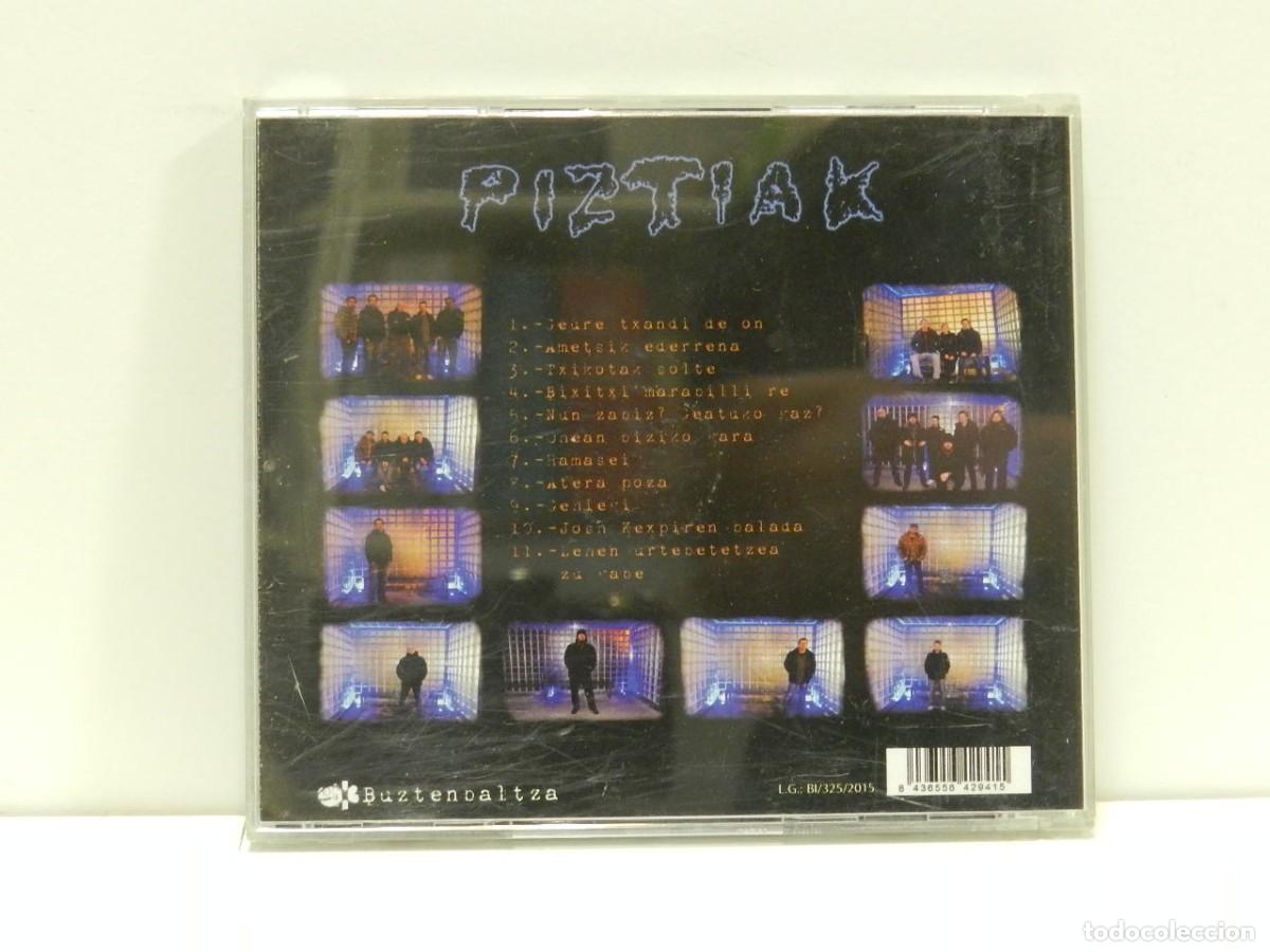CDs de m&uacute;sica: DISCO CD. Piztiak &ndash; U. COMPACT DISC. - Foto 2