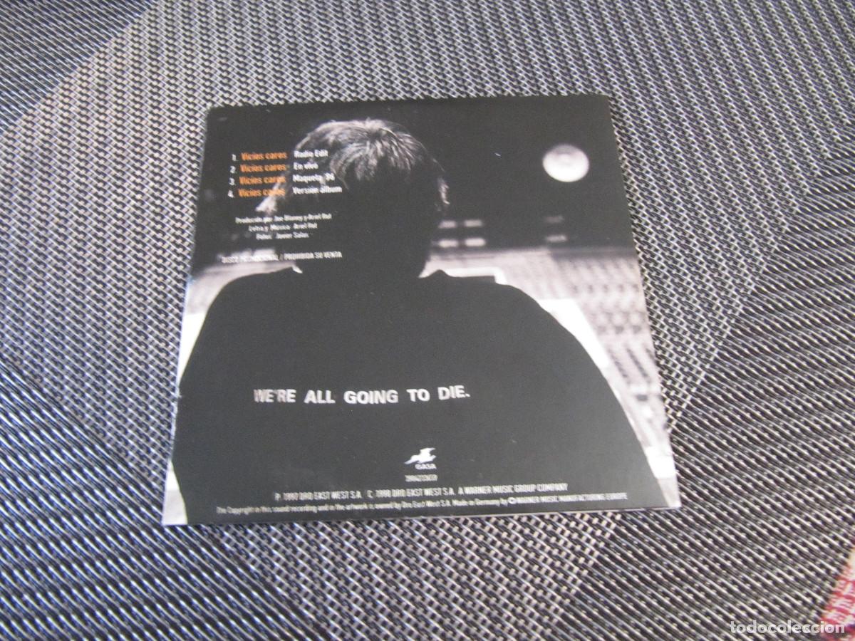 CDs de m&uacute;sica: ARIEL ROT - VICIOS CAROS -CD SINGLE - Foto 2