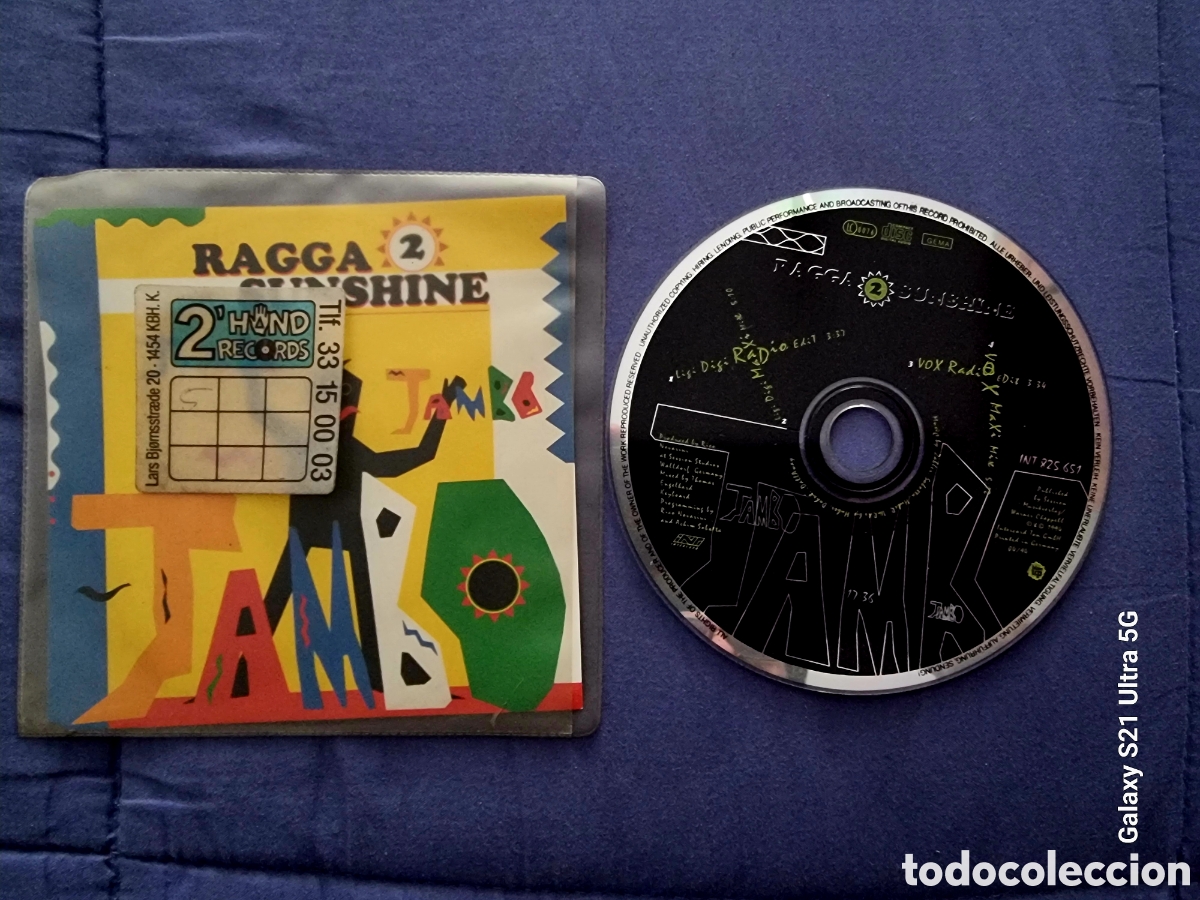 CDs de m&uacute;sica: Ragga 2 sunshine-jambo jambo. CD - Foto 3