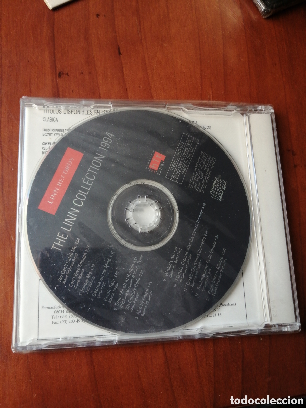 CDs de m&uacute;sica: CD THE LINN COLLECTION 1994 PRECINTADO - Foto 1
