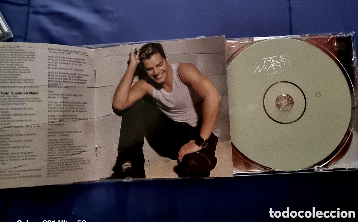CDs de m&uacute;sica: RICKY MARTIN - ALMAS DEL SILENCIO - CD - 2003 - - Foto 2