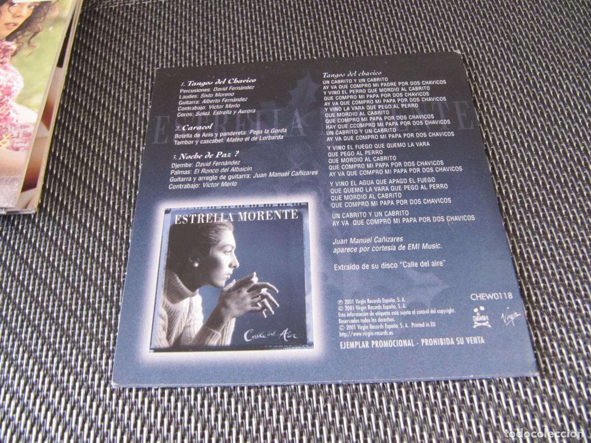 CDs de m&uacute;sica: ESTRELLA MORENTE. TANGOS DEL CHAVICO. CD SINGLE - Foto 2