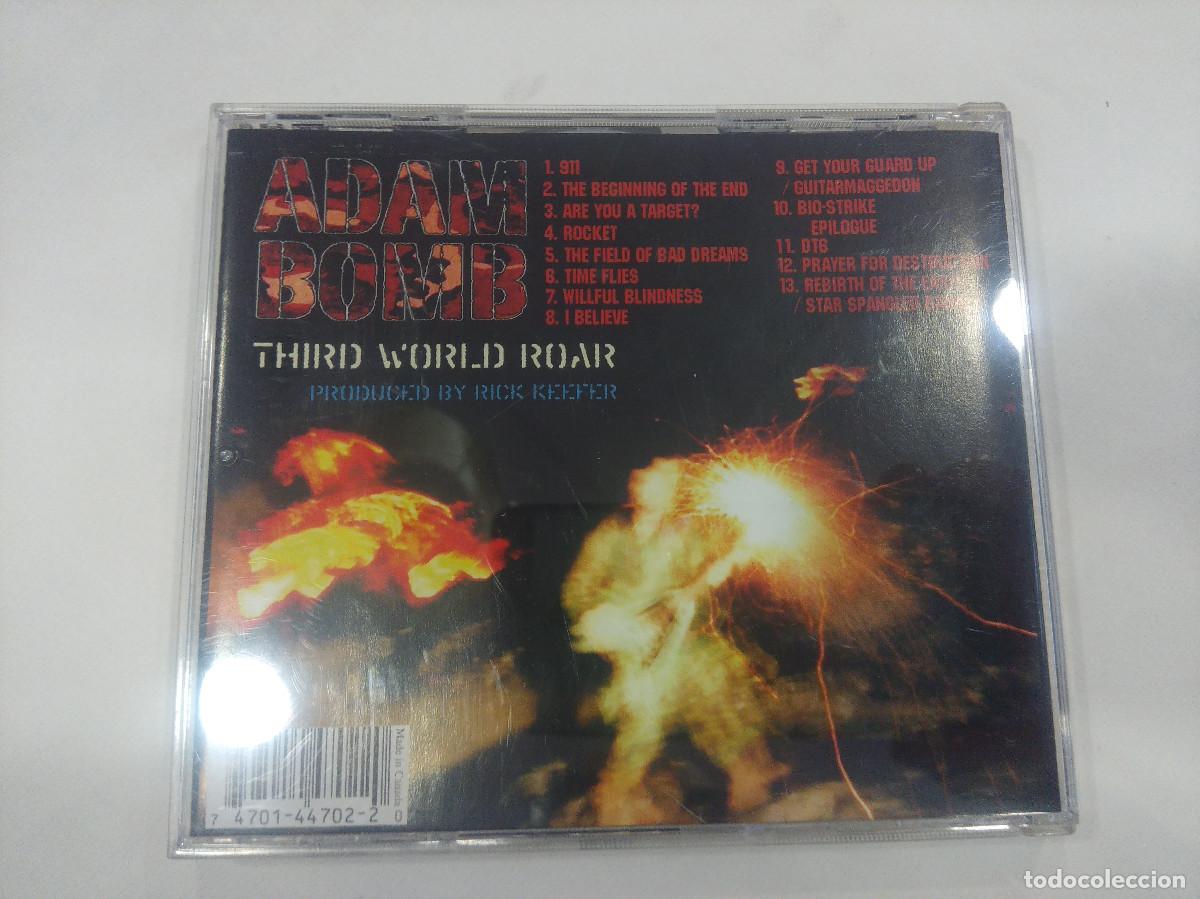 CDs de m&uacute;sica: ADAM BOMB/THIRD WORLD ROAR/CD METAL. - Foto 3