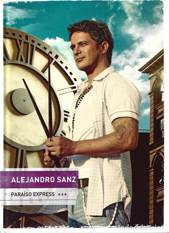CDs de m&uacute;sica: ALEJANDRO SANZ &uml;PARA&Iacute;SO EXPRESS...&uml;(LIBRO CD) - Foto 1