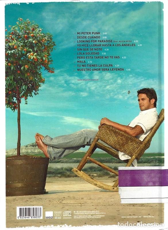 CDs de m&uacute;sica: ALEJANDRO SANZ &uml;PARA&Iacute;SO EXPRESS...&uml;(LIBRO CD) - Foto 2