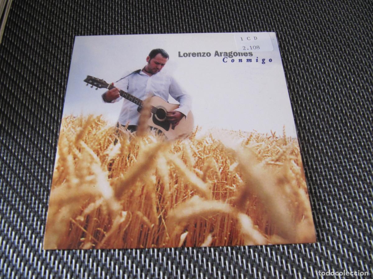 CDs de m&uacute;sica: Lorenzo Aragon&eacute;s - Conmigo - cd SINGLE - Foto 1