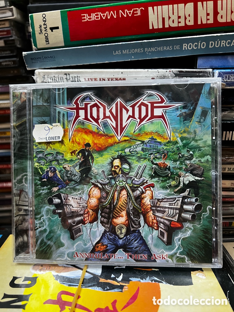 CDs de m&uacute;sica: Holycide Annihilate&hellip; then ask! - Foto 1