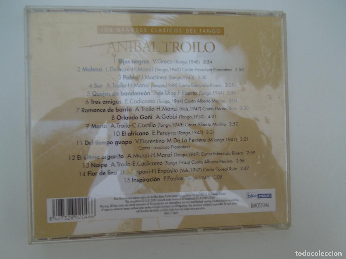 CDs de m&uacute;sica: ANIBAL TROILO . 15 GRANDES EXITOS - CD - Foto 3