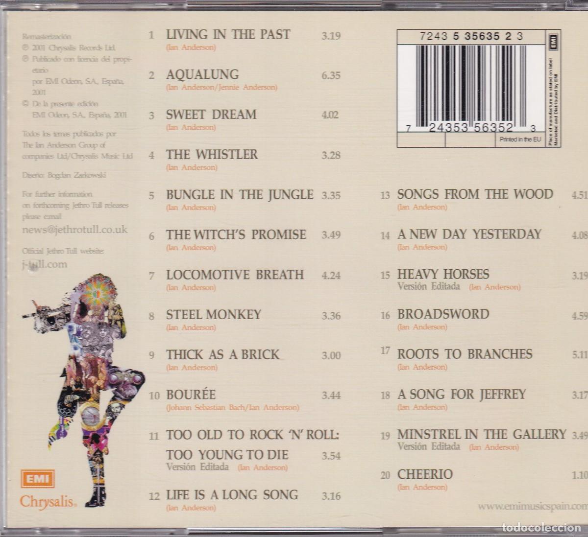 CDs de m&uacute;sica: Jethro Tull - Lo mejor - Foto 2