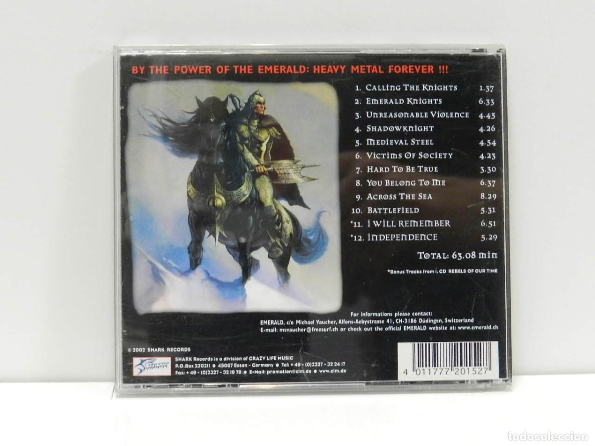 CDs de m&uacute;sica: DISCO CD. Emerald &ndash; Calling The Knights. COMPACT DISC. - Foto 2