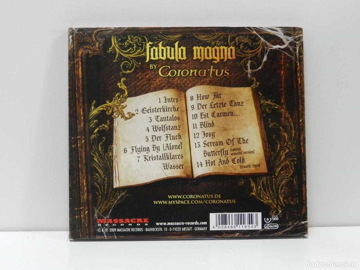 CDs de m&uacute;sica: DISCO CD. Coronatus &ndash; Fabula Magna. COMPACT DISC. - Foto 2