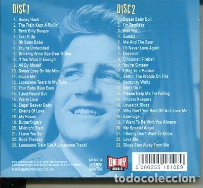 CDs de m&uacute;sica: JOHNNY BURNETTE (ROCKBILLY & BEYOND DOBLE CD ONE DRY 2012) - Foto 2