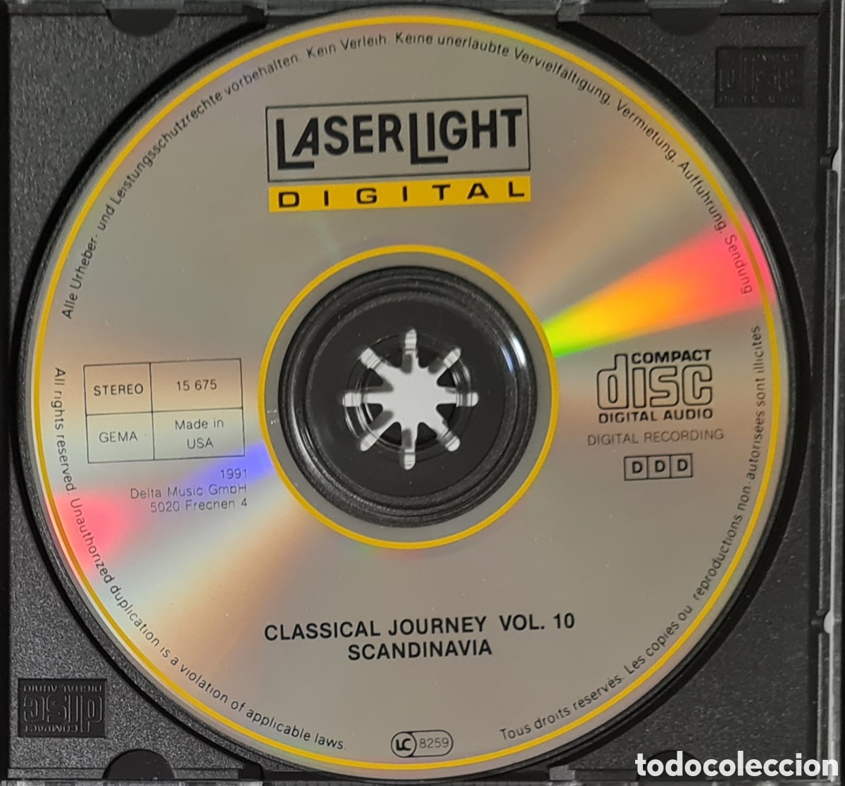CDs de m&uacute;sica: CD - CLASSICAL JOURNEY VOL.10 SCANDINAVIA 1991 - Foto 3