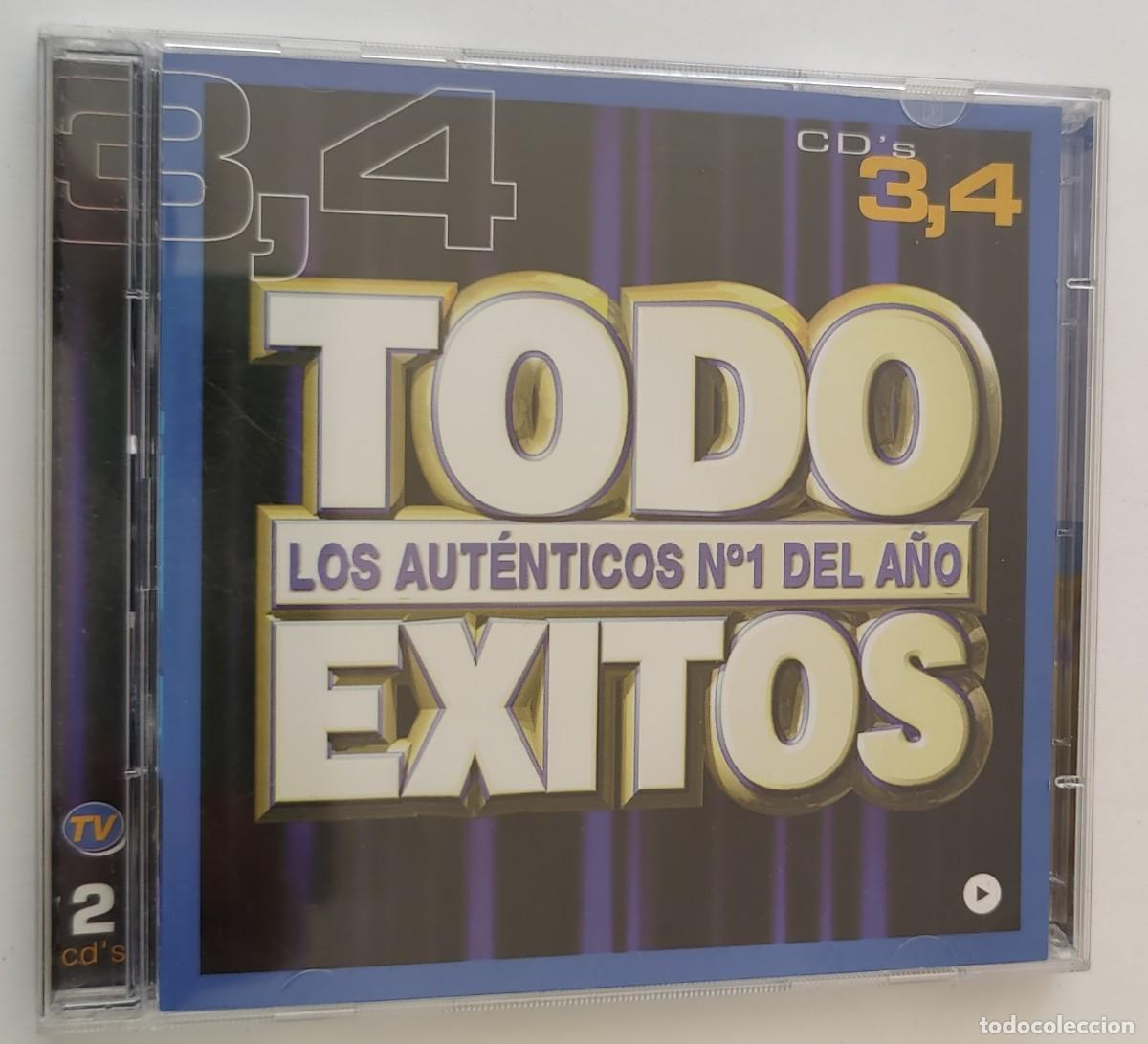 CDs de m&uacute;sica: CD. 2 Cd Todo Exitos. 3-4. Los autenticos Numero 1 del a&ntilde;o. - Foto 10