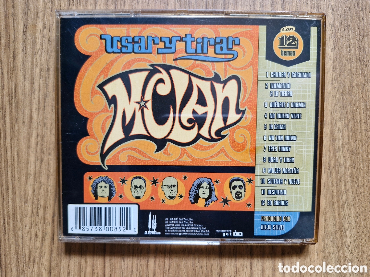 CDs de m&uacute;sica: MCLAN - Usar y tirar - Foto 3