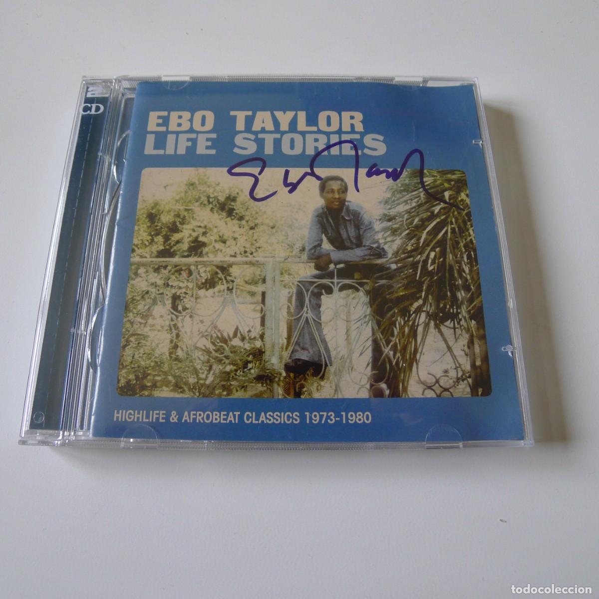 CDs de M&uacute;sica: Ebo Taylor &ndash; Life Stories (Highlife & Afrobeat Classics 1973-1980) 2CD signed