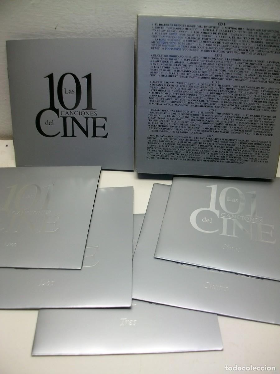 CDs de m&uacute;sica: LAS 101 CANCIONES DEL CINE 5 CD - Foto 2