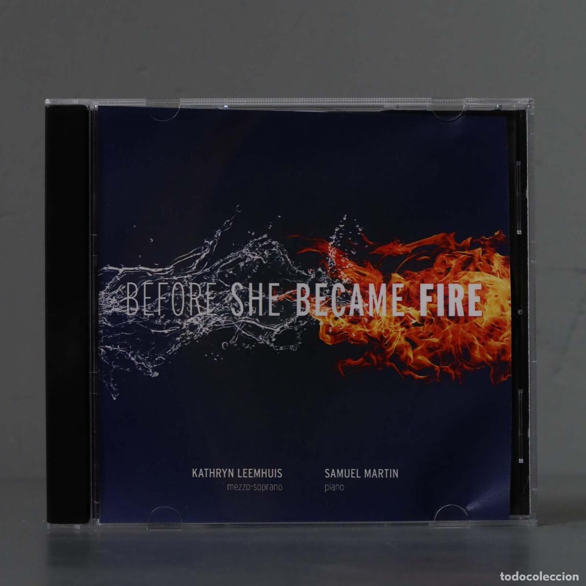 CDs de m&uacute;sica: CD. BEFORE SHE BECAME FIRE. LEMHUIS. MARTIN - Foto 1