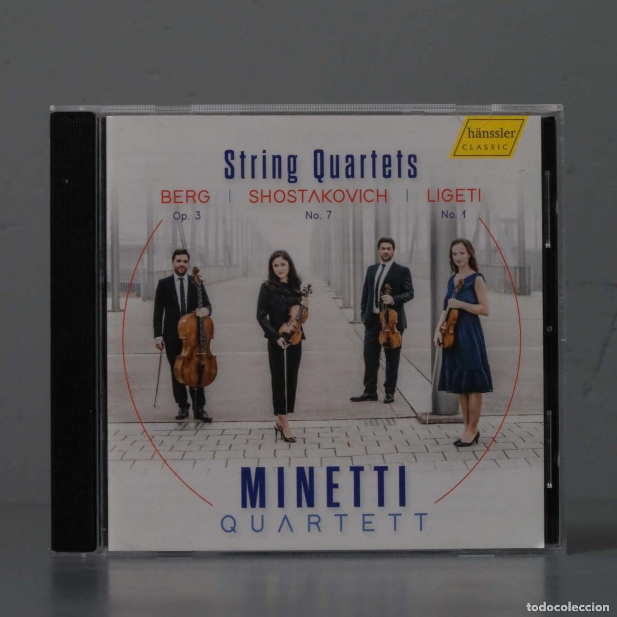 CDs de m&uacute;sica: CD. Alban Berg String Quartet Op. 3 Dmitri Shostakovich String Quartet No. 7 - Foto 1