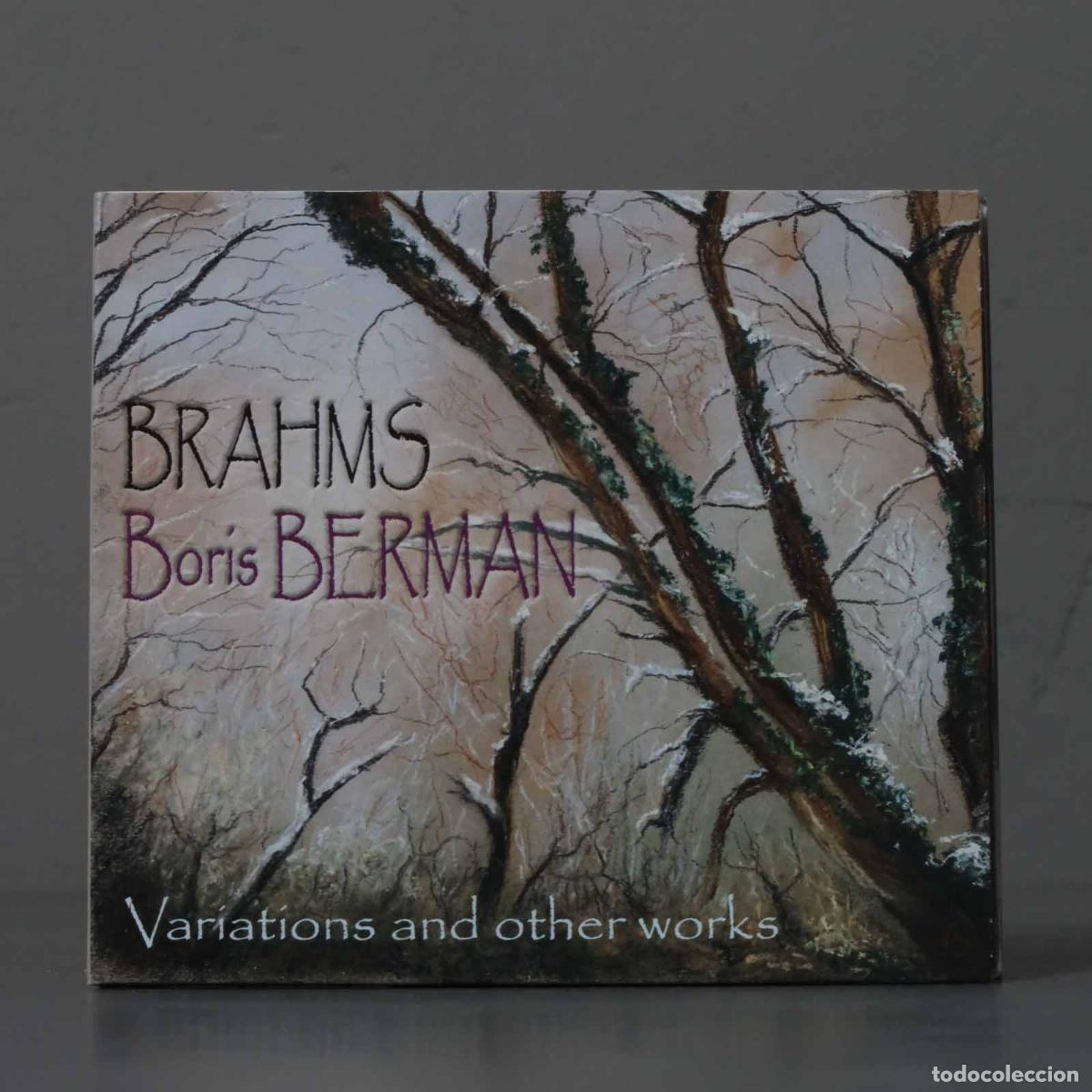 CDs de m&uacute;sica: CD. Brahms : Variations. Boris Berman - Foto 1