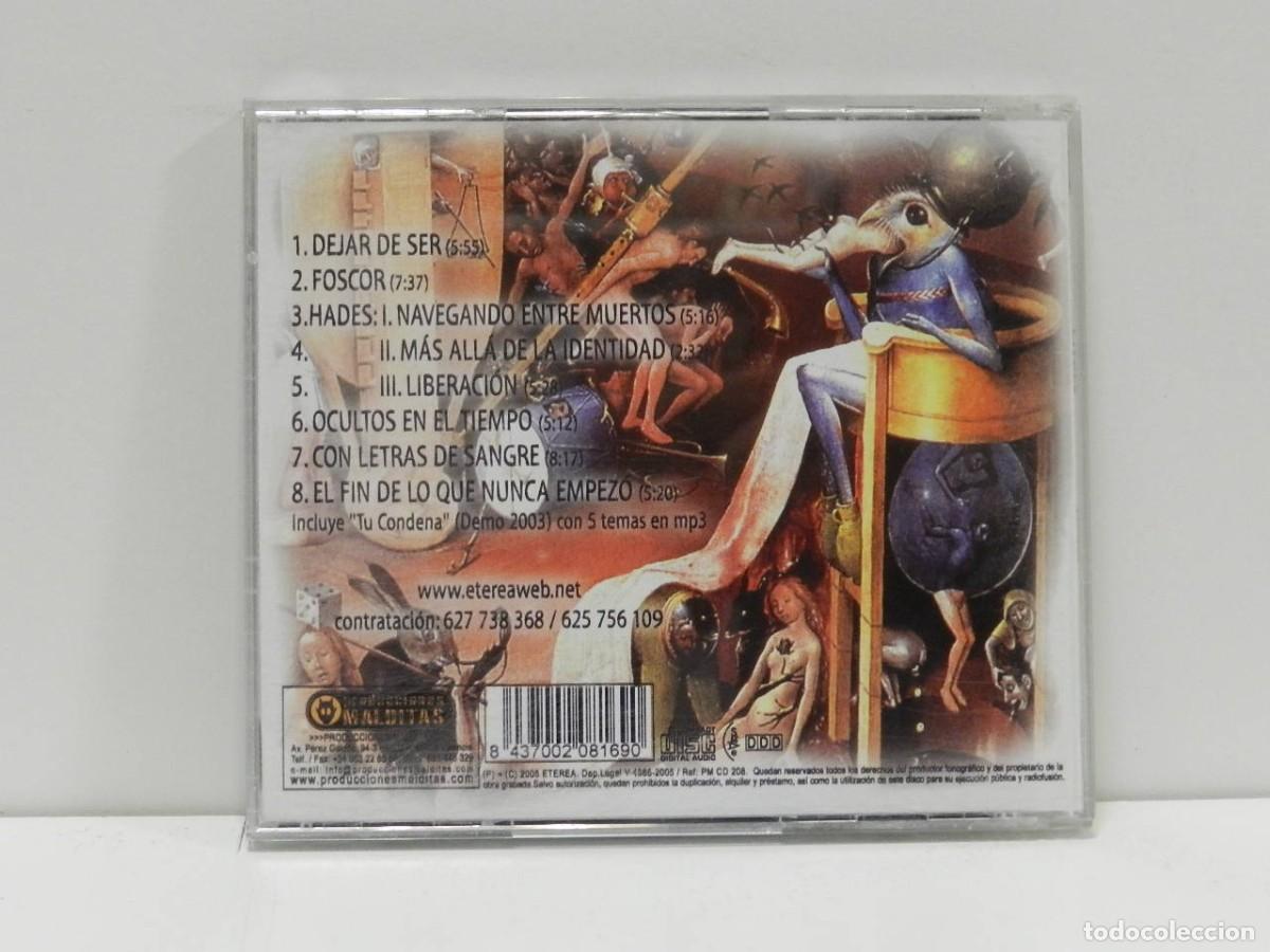 CDs de m&uacute;sica: DISCO CD. Eterea &ndash; Hades. COMPACT DISC. - Foto 2