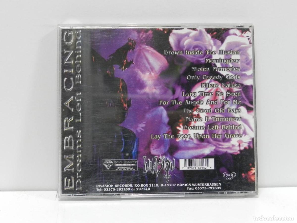 CDs de m&uacute;sica: DISCO CD. Embracing &ndash; Dreams Left Behind. COMPACT DISC. - Foto 2